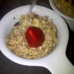 Ginger Almond Oatmeal