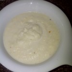 Roasted Cauliflower and Leek Soup
