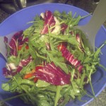 Arugula, Radiccho, Mint Salad