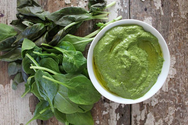 Basil Spinach Pesto