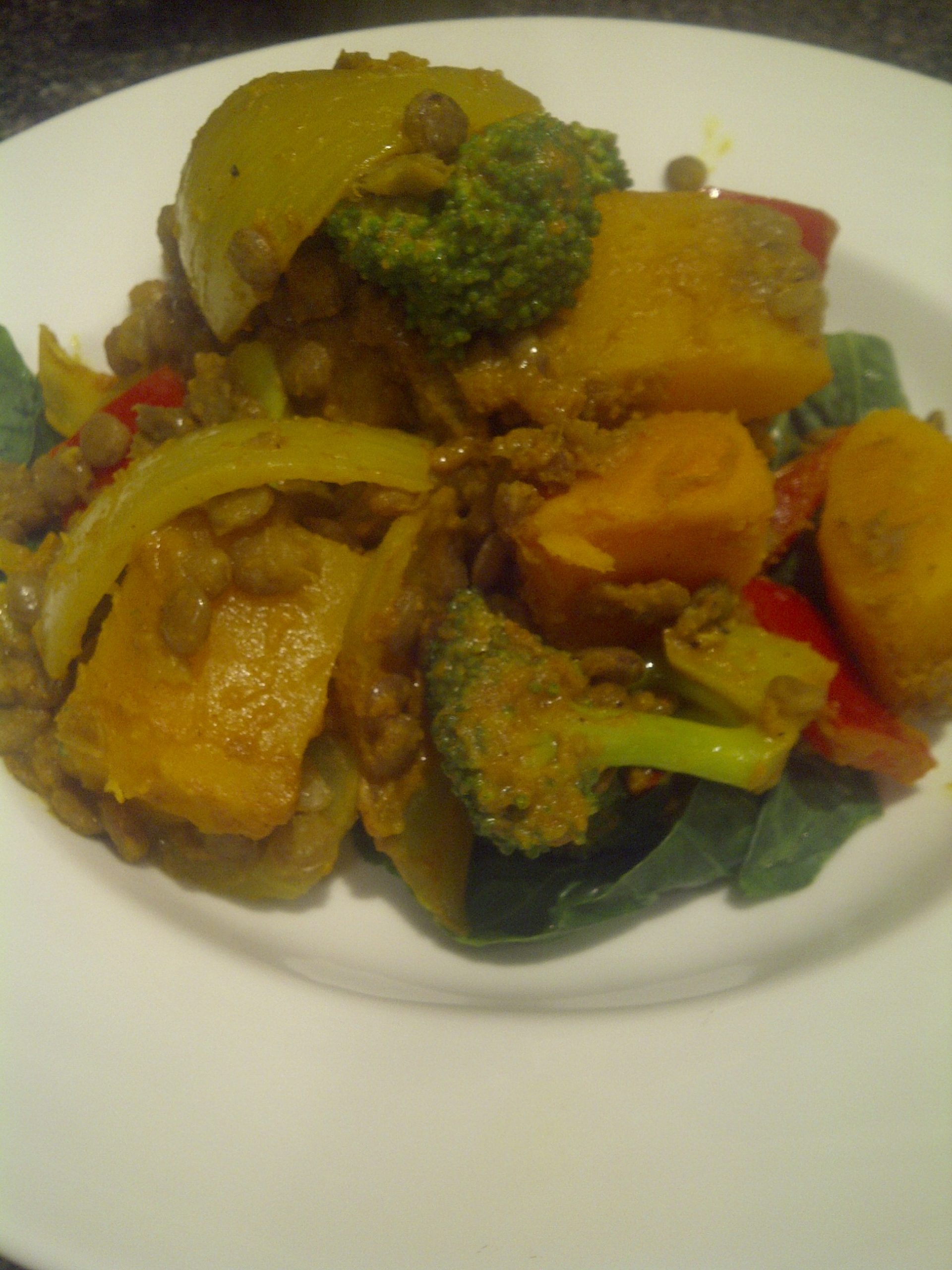 Vegan Coconut Squash & Lentils – Healthy Eating Active Living™