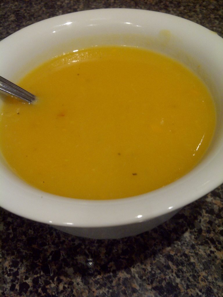 Ginger Coconut Squash Soup