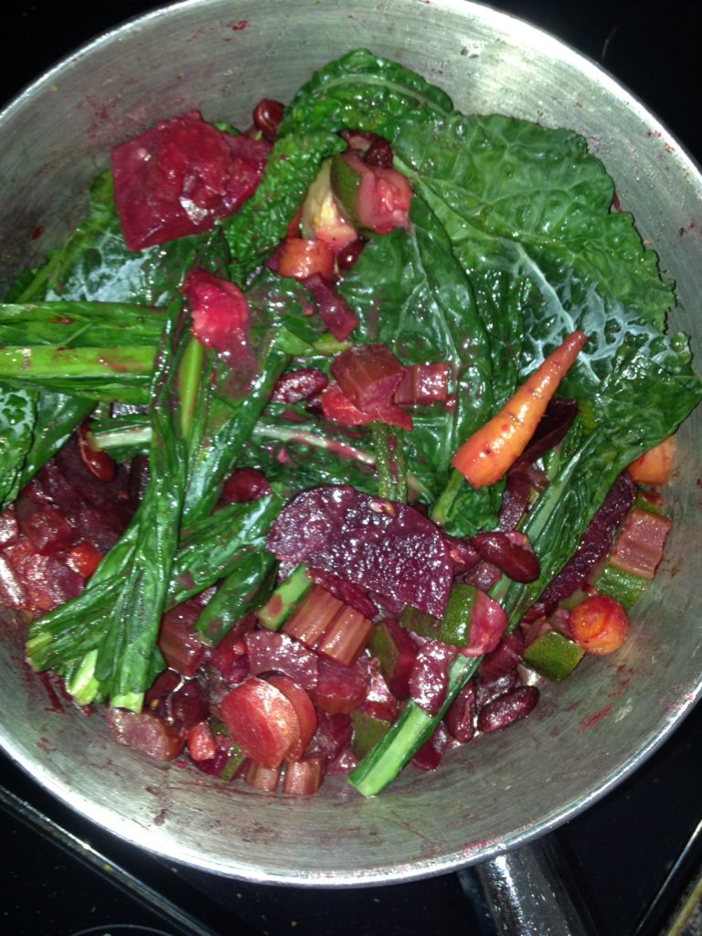 Black Kale and Beans