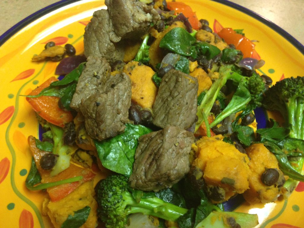 Black Bean & Beef Stir Fry