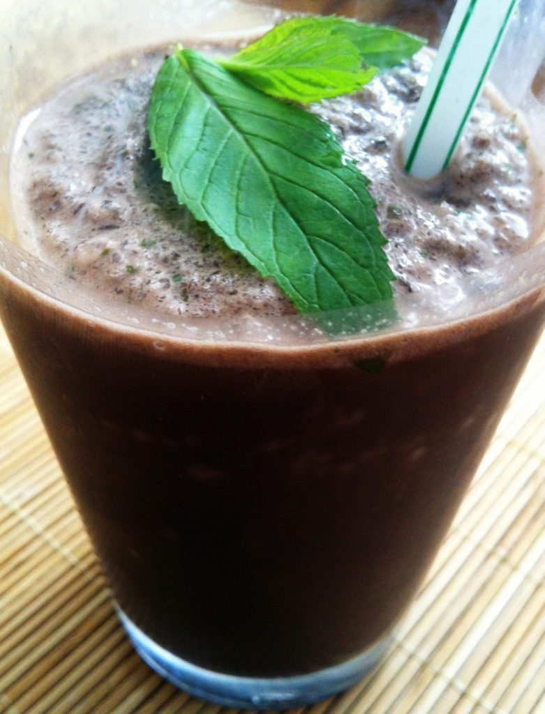 Chocolate Mint Smoothie