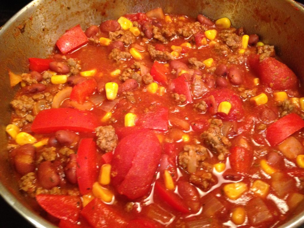 Red & Gold Winter Chili