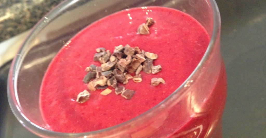 Banana Beet Passion Smoothie