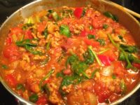 Spinach Stuffed Chilli