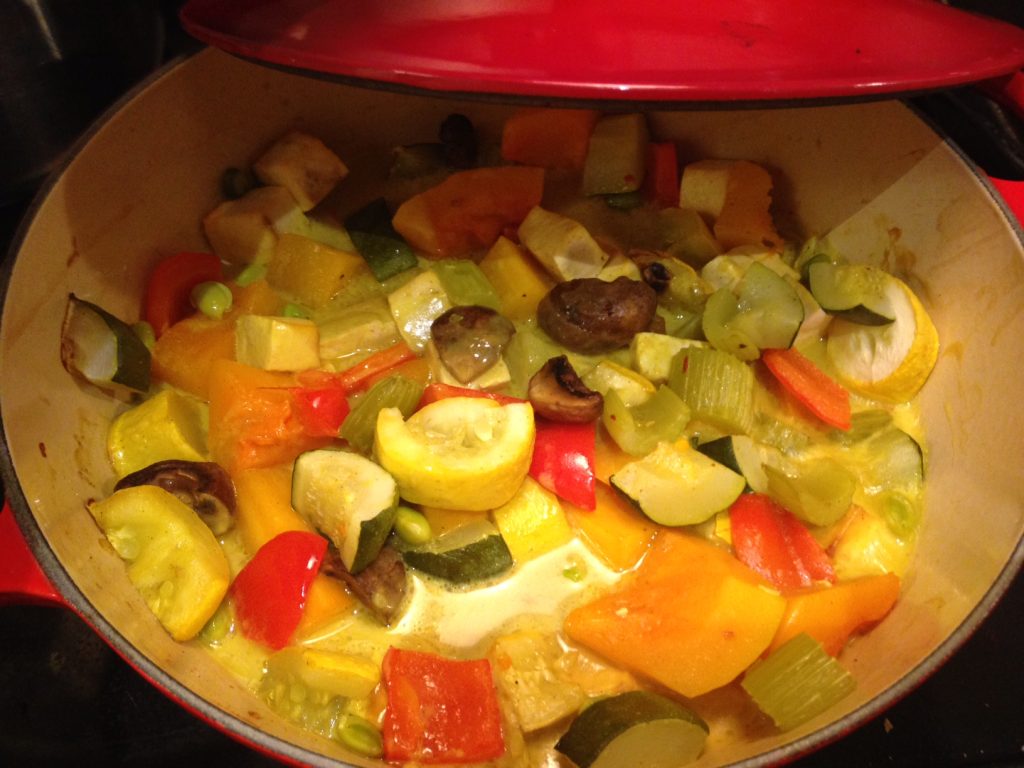 Coconut Vegetable Medley