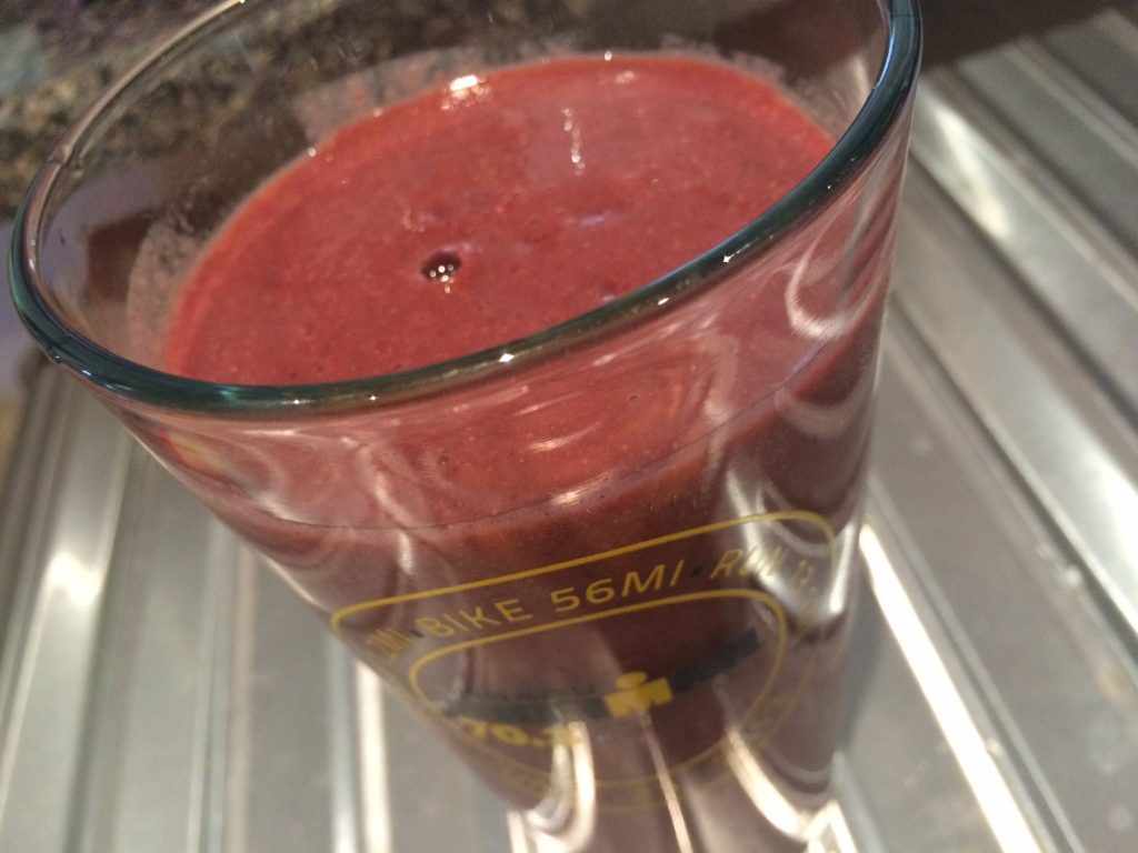 Beet Cherry Pre & Post Race Smoothie