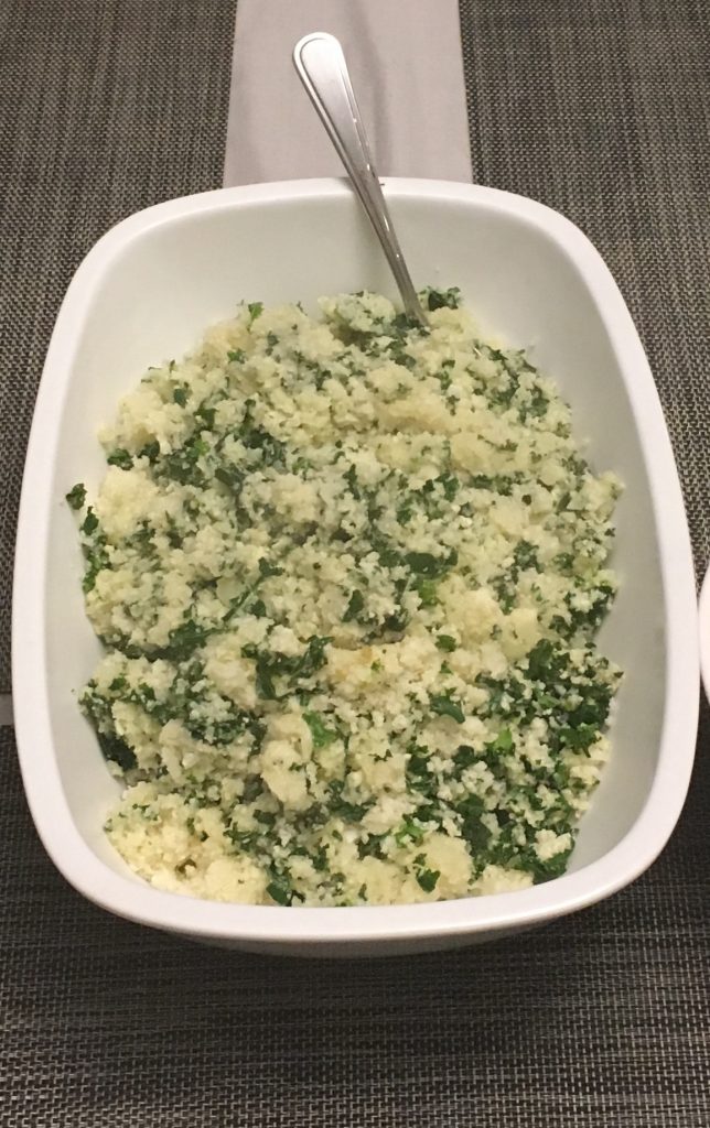 Garlic & Lemon Cauliflower Rice