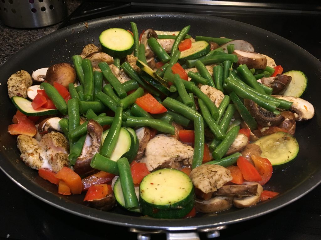 Harissa Spiced Chicken Stir-fry