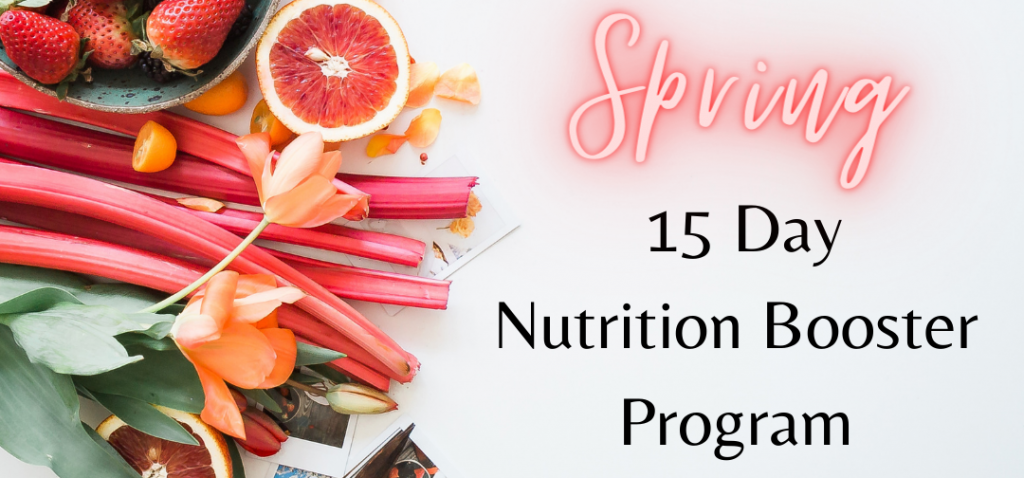 HEAL Spring Nutrition Booster Program